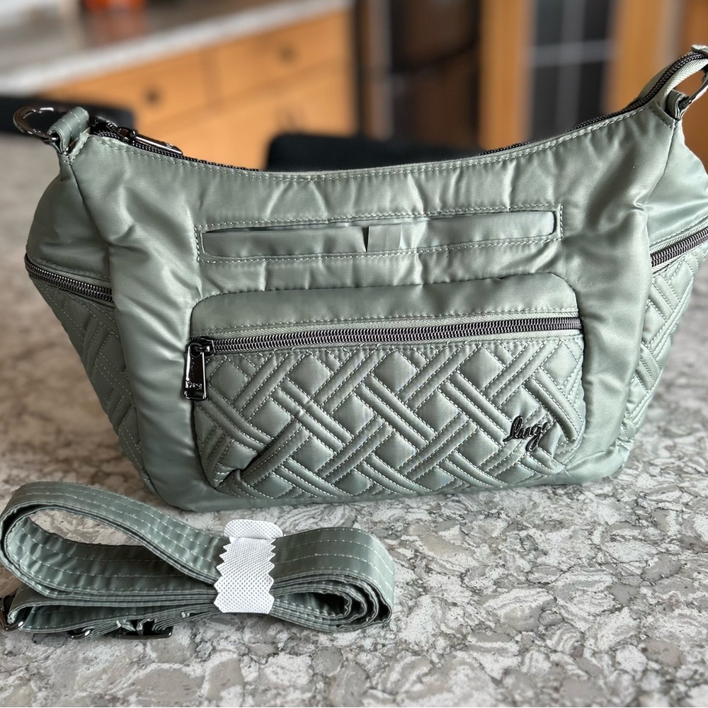 Lug - Cha Cha Crossbody bag in Sage Green